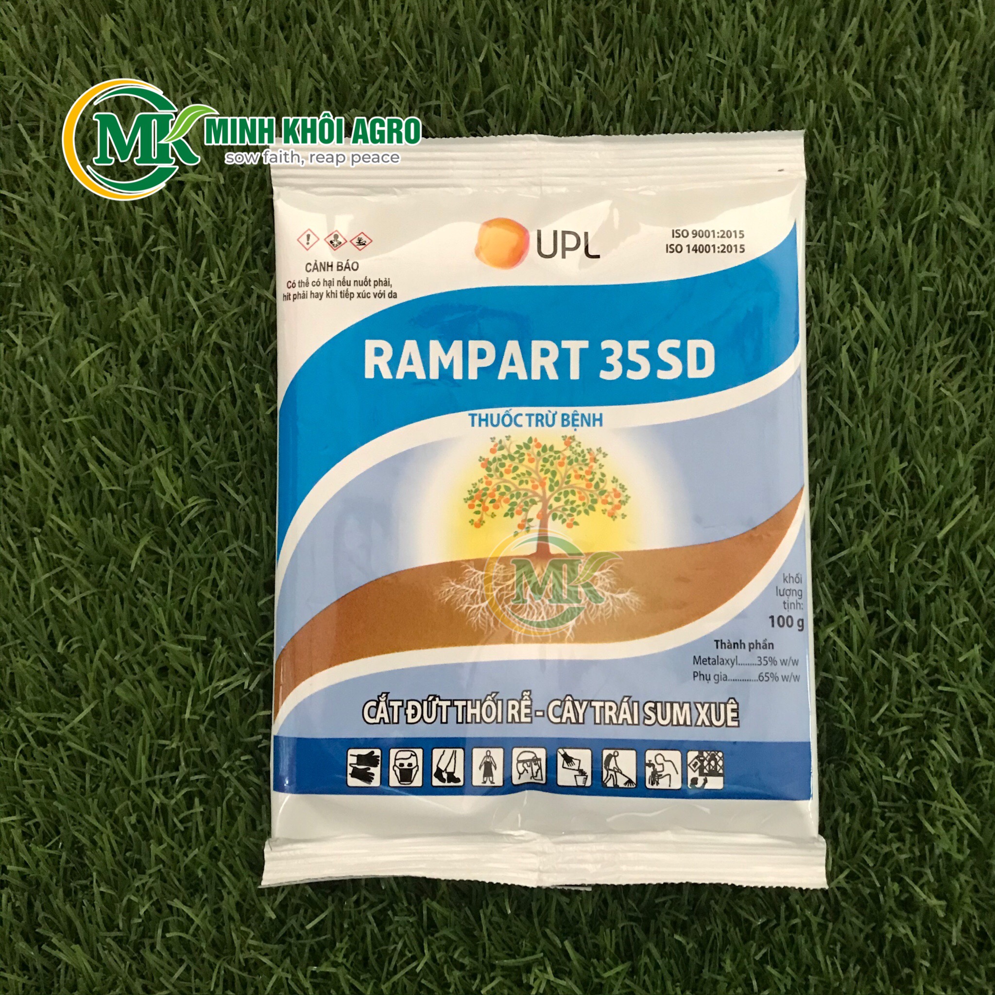 Thuốc trừ bệnh Rampart 35SD - Gói 100g